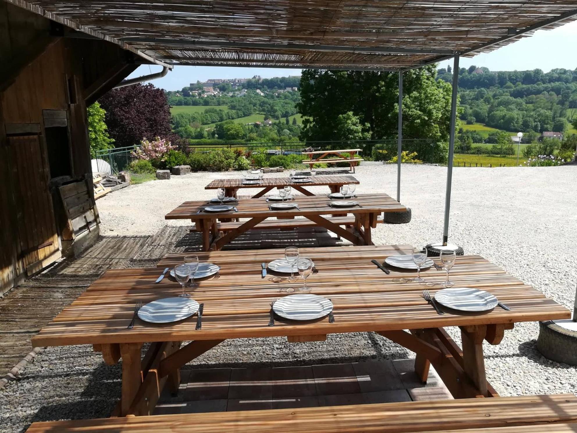 ホテル Domaine Ferme Sainte Anne ラングル エクステリア 写真